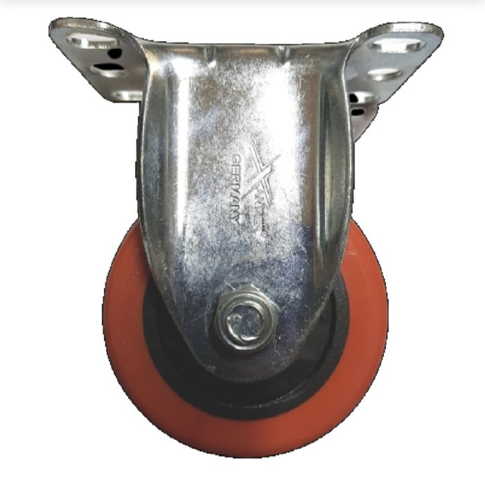 

Roda Troli Troly Trolly Pu Merah 3 Inch Mati Fixed Taiwan