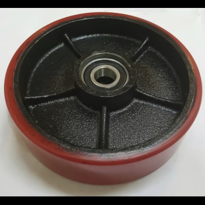 

Roda Handpallet / Hand Pallet / Handlift Pu 160X50 6 Inch