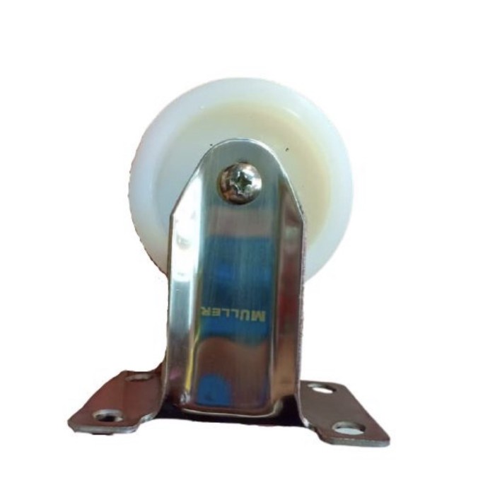 

Roda Caster Troli Trolly Nylon Nilon Putih 3 Inch Mati Muller Stainles