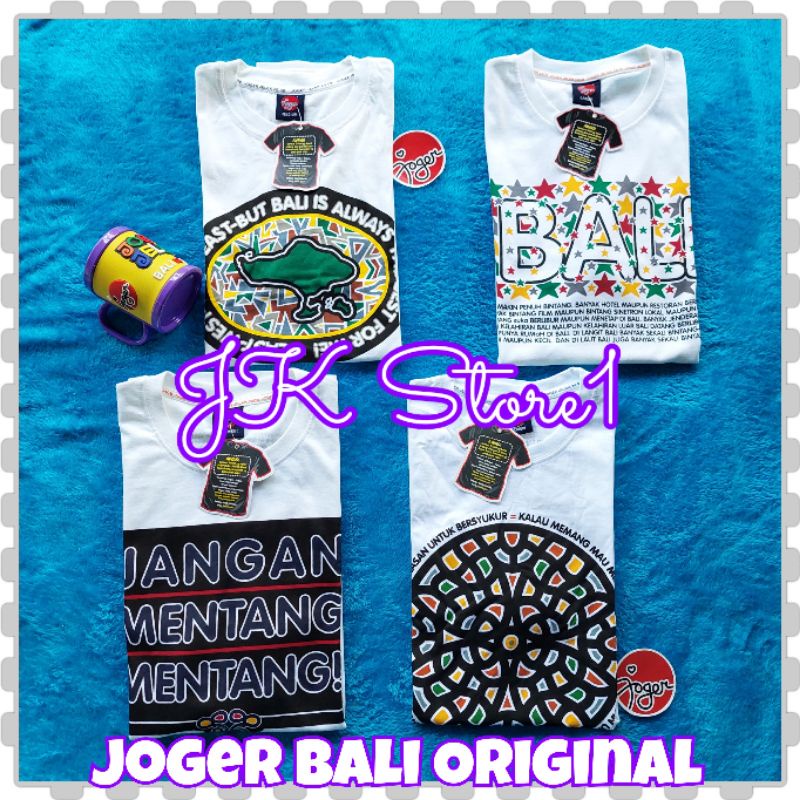 {{ Kaos JOGER BALI Original Dewasa Size Xxs-Xxxxl Ready}}