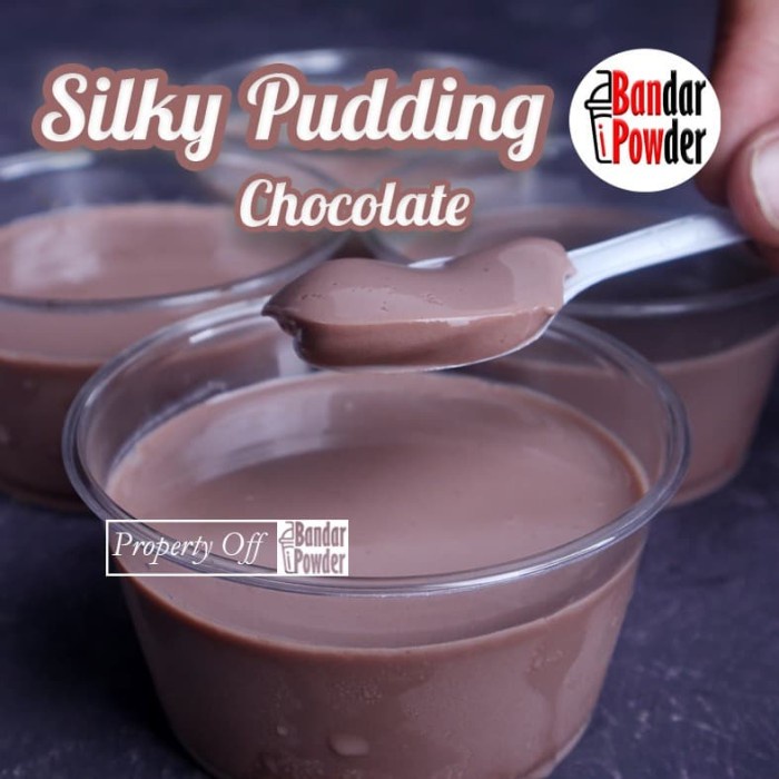 

Bubuk Silky Pudding Chocolate 500gr - Serbuk Puding Coklat - BanPow