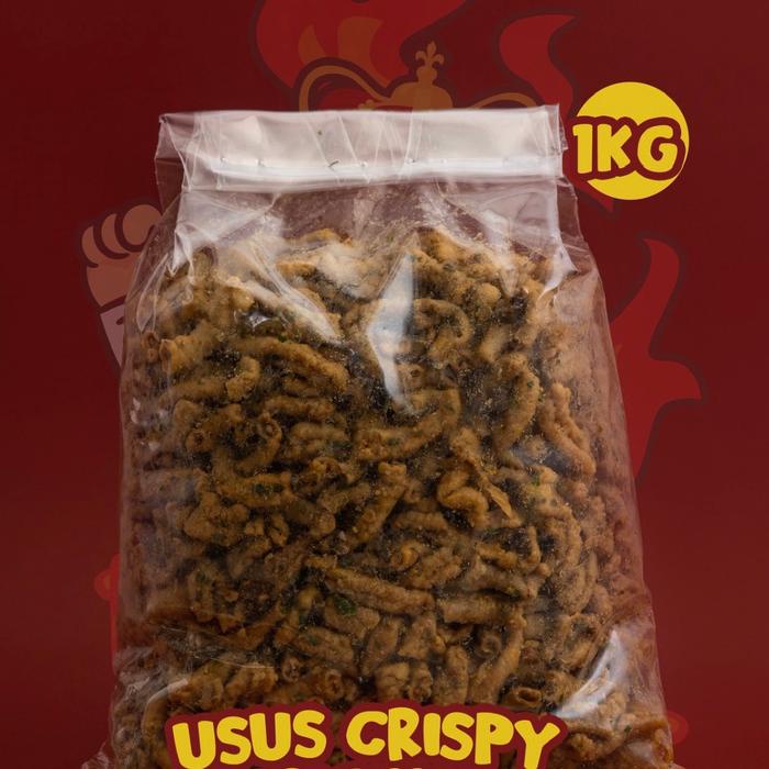 

Usus Ayam crispy spesial Rajangemil 1 kilogram