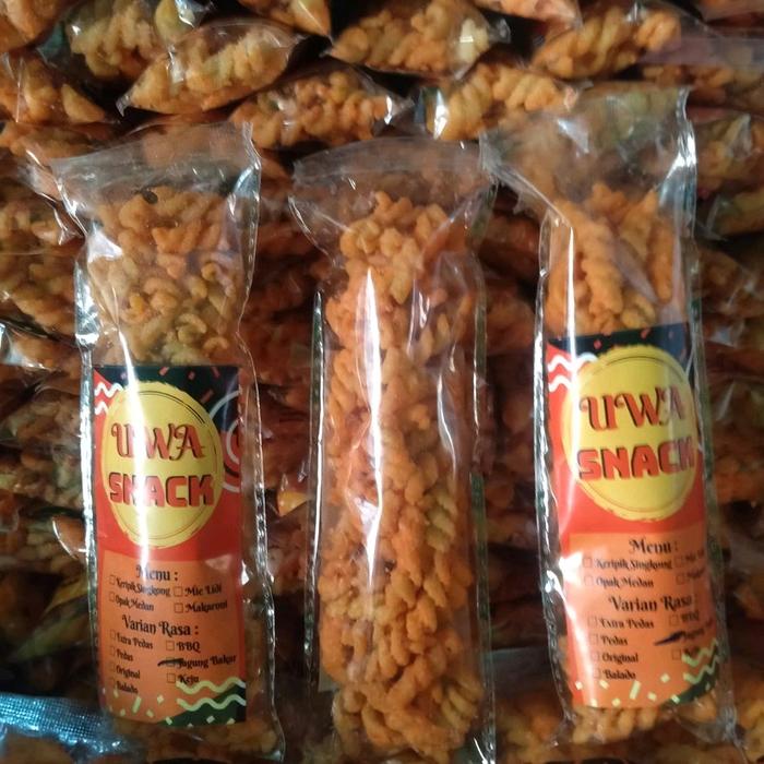 

Makaroni spiral PAKET 50PCS Uwa snack