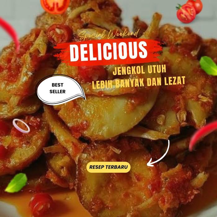 

(Kemasan baru) SAMBAL TERI JENGKOL KEMASAN STOPLES UNTUK SAMBAL TERI JENGKOL