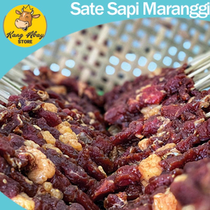 

SATE MARANGGI DAGING SAPI KHAS CIANJUR FROZEN KANG ABAY isi 25 tusuk