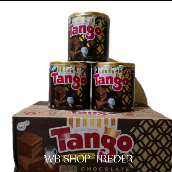 

Tango Kaleng 240 gr 1 karton isi 6 klg. exp tahun 2026 ( wb ) Coklat Snack