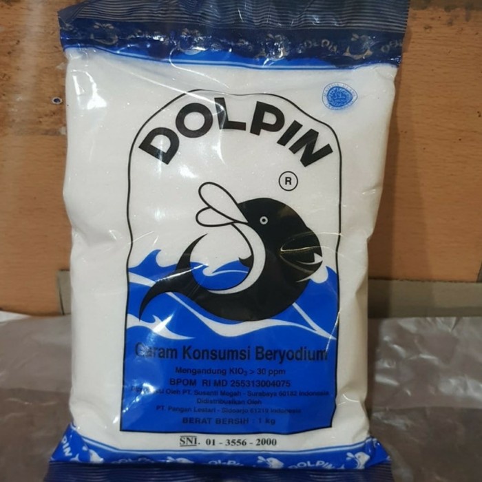 

Garam Dolpin 1 kg per dus isi 12 GROSIR Gojek Only