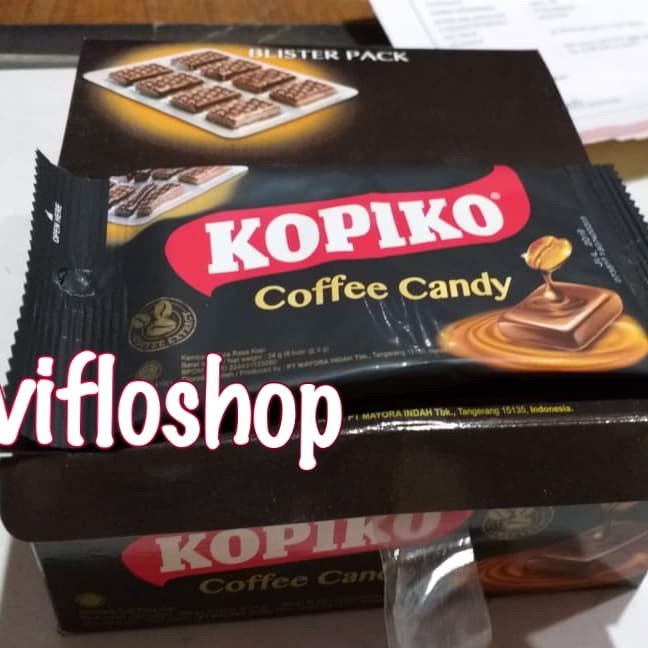 

Permen Kopiko Kemasan Blister / Kopiko Blister Pack (Box isi 12)