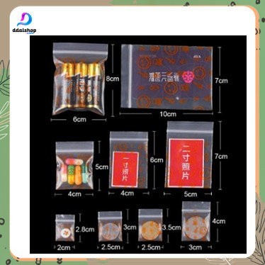 (Good) Plastik Kemasan Klip Kecil Besar Motif Ziplock Berkualitas Tebal