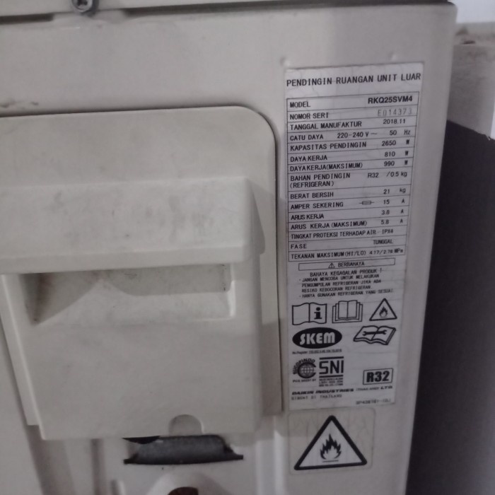 MODUL PCB OUTDOOR AC DAIKIN INVERTER RKQ/FTKQ 15-25SVM4 ORIGINAL