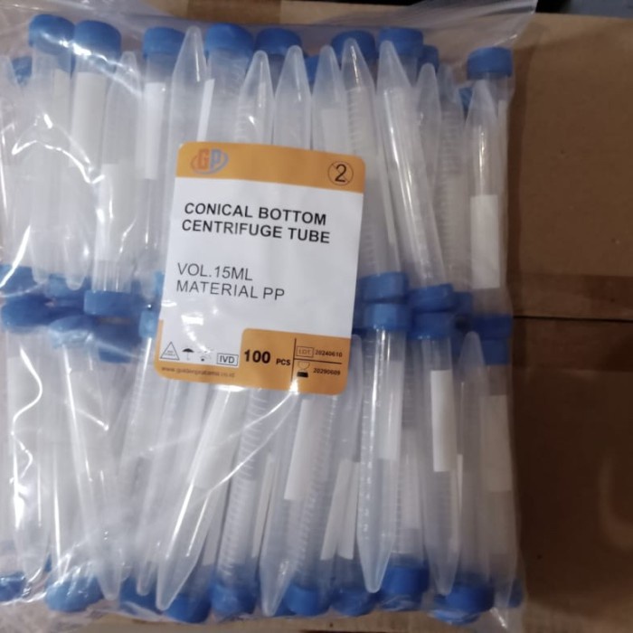 Falcon Tube 15ml / Conical Bottom Centrifuge tube 15ml - GP
