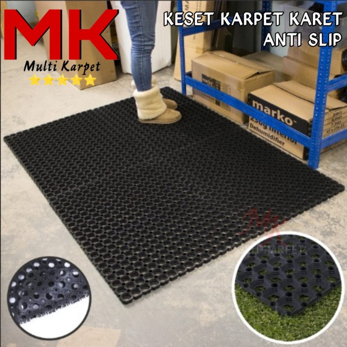 Keset Karpet Karet Pvc Anti Slip Kamar Mandi
