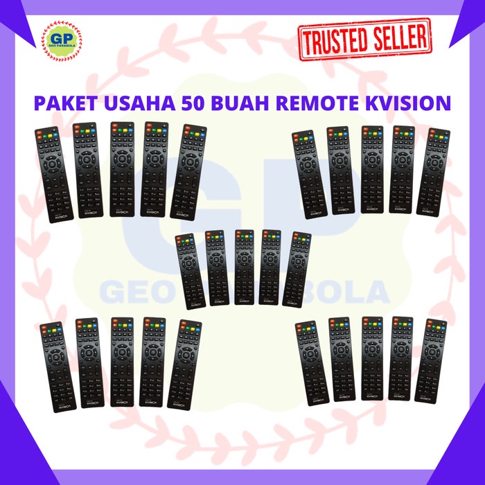 PAKET USAHA REMOTE KVISION BROMO C2000 50 BUAH TERLARIS
