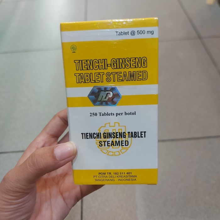 

Promo Terbatas N/P Tien Cik Phien Suk 250'S Obat Tinggi Anak Tian Qi Aman