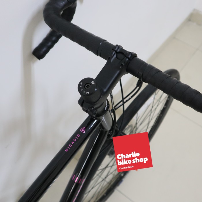 Paling Laris Fullbike Gravel Bike Marin Nicasio 700C - Black