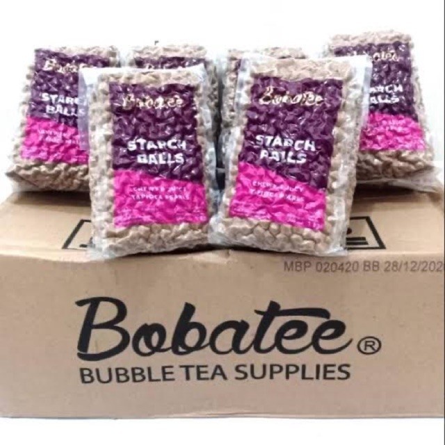 

(BestSeller) BOBATEE TAPIOKA PEARL 1kg / BOBA / BUBBLE / BOBATEE TAPIOCA PEARL 1kg