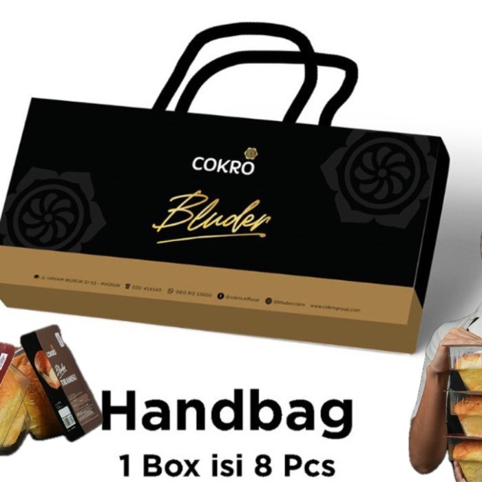

(BestSeller) BLUDER COKRO ISI 8 PCS VARIAN + HANDBAG