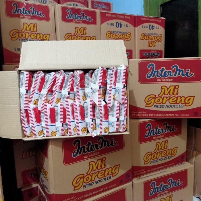 

(BestSeller) INTERMIE GORENG Termurah 1DUS ISI 40PCS 65gr