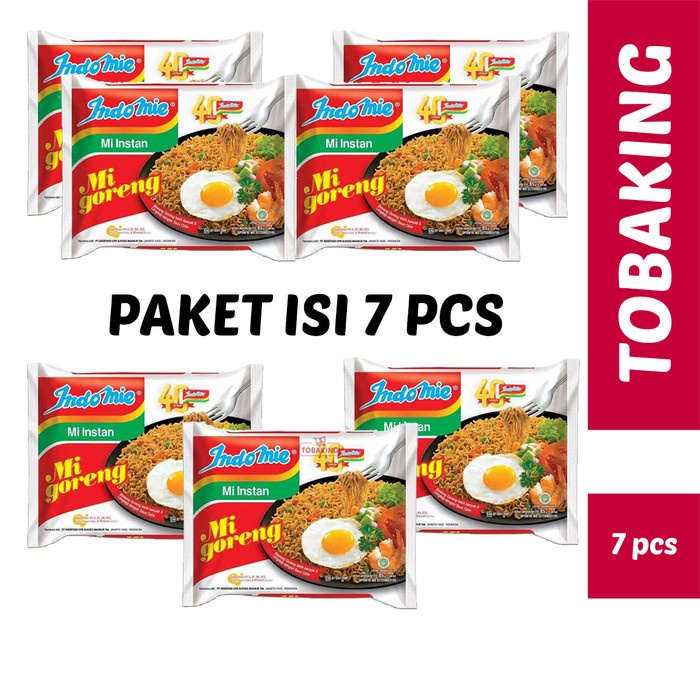 

(BestSeller) Paket Bundling Indomie Mie Goreng 7 Pcs X 85 Gr