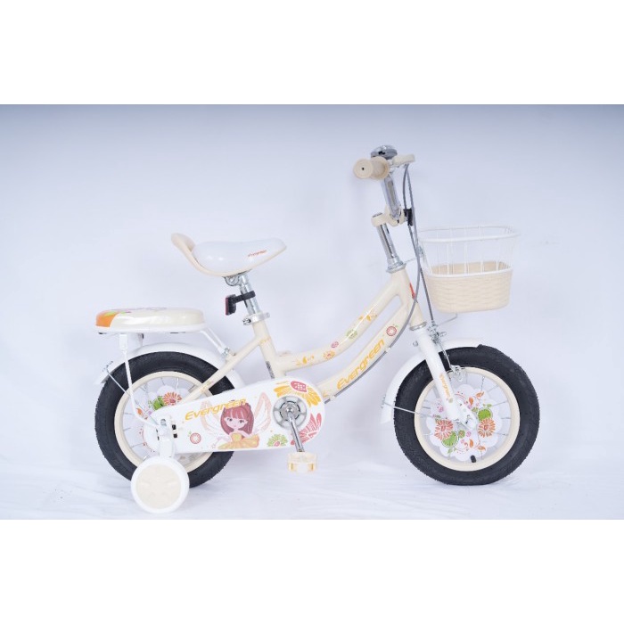 sepeda anak perempuan mini 12 evergreen Daisy Kode 729