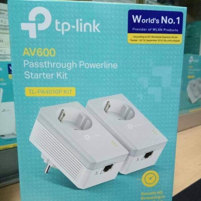 Tplink Tl-Pa4010 Kit Av600 Nano Powerline Adapter