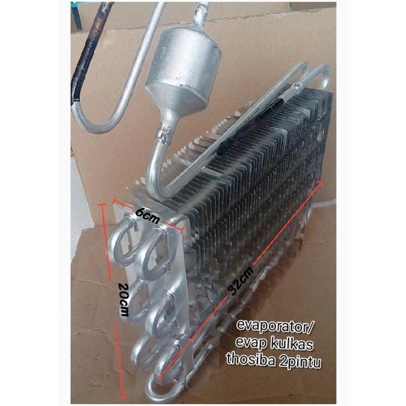 Jual [READY] Evaporator kulkas toshiba 2 pintu original