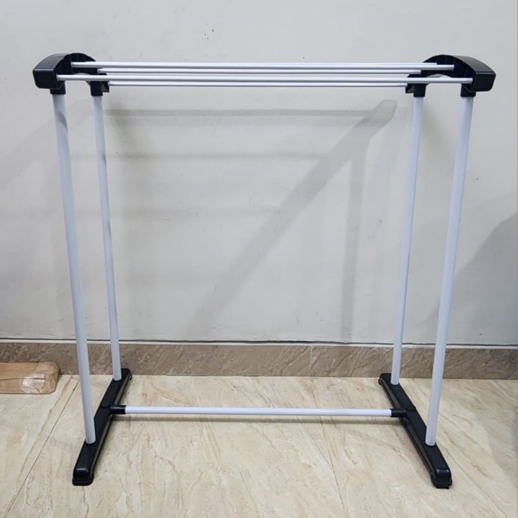 DISKON BESAR Jemuran Handuk Rak Handuk Jemuran Portable Serbaguna Jemuran Pakaian