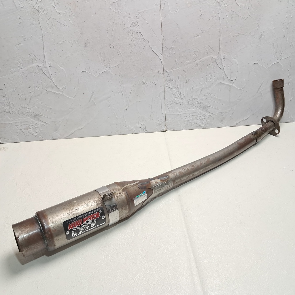 Awet Knalpot Ahau Balap Bebek Satria Fu/Jupiterz/Mx/Shogun 125/Smash/Supra/Kharisma (Sale)