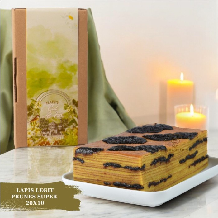 

[RUMAH LAPIS] KUE LAPIS LEGIT 20x10 PRUNES SUPER WISMAN HALAL