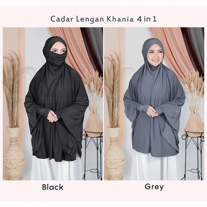 Jilbab Lengan Hijab Tangan Bergo Lengan Jilbab Lengan Panjang Khania
