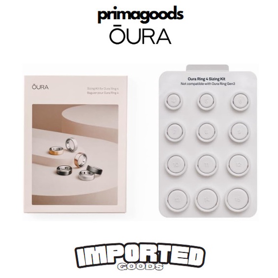Oura Ring 4 Sizing Kit Kesehatan