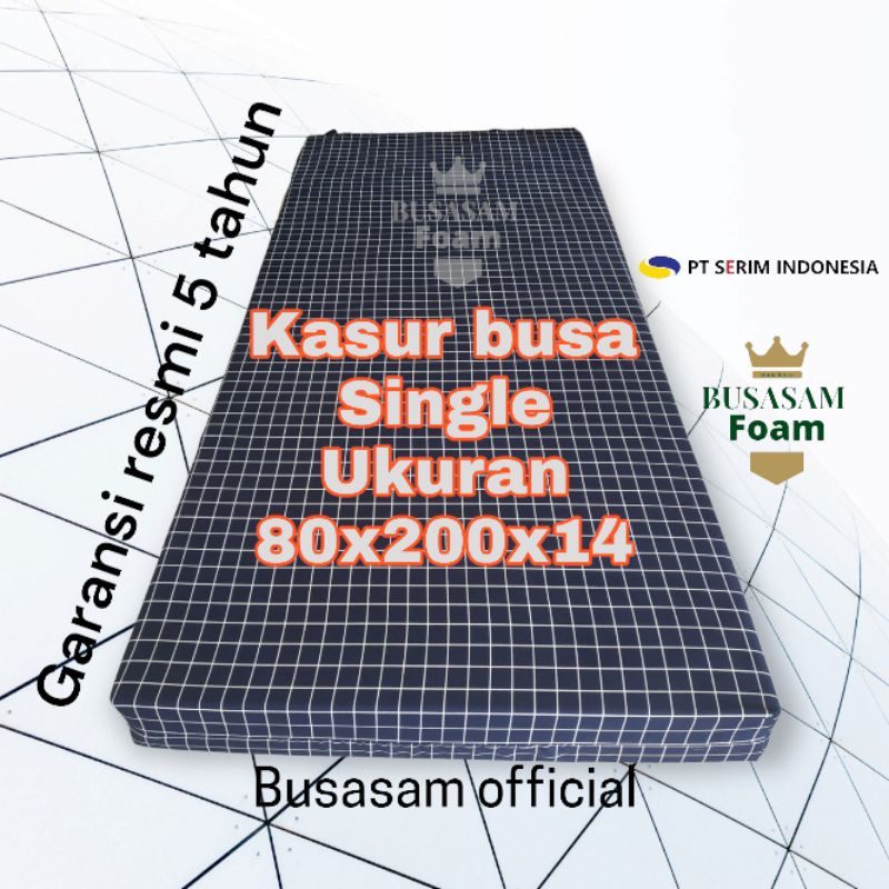 Diskon PROMO KASUR BUSA 80X200X14 KASUR SPON SINGLE SUPER KASUR LANTAI FOAM KASUR KOST AN ASRAMA