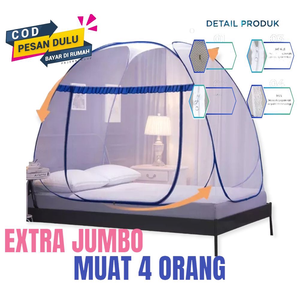 Laris Manis KELAMBU LIPAT KELAMBU TIDUR KELAMBU TEMPAT TIDUR KELAMBU TENDA LIPAT / KELAMBU TENDA