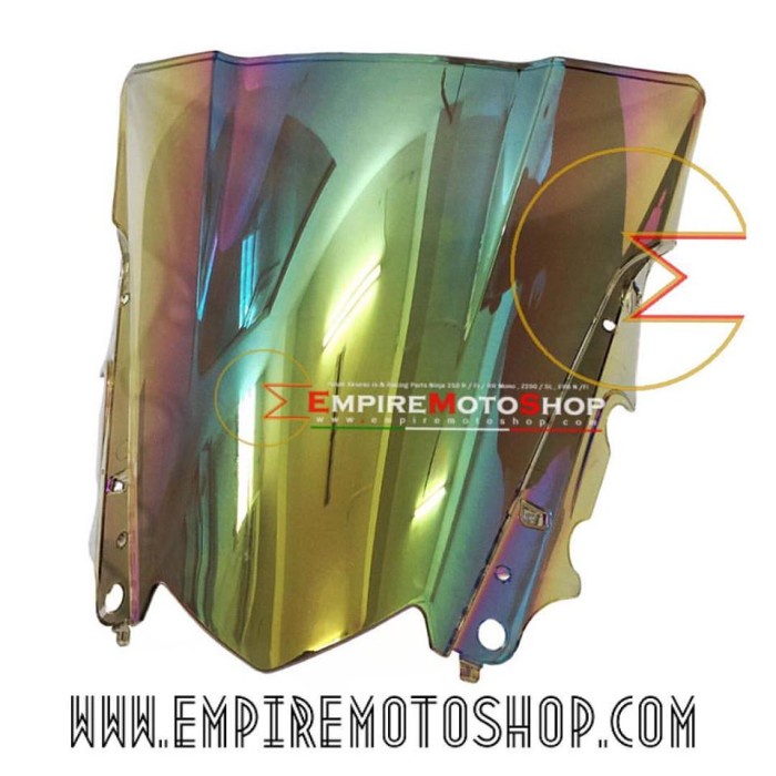 Windshield Ems Pelangi Yamaha R25 Otomotif