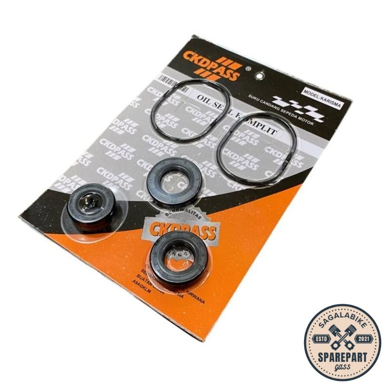 Aksesoris Sepeda Motor Seal Sil Set Mesin Seal Oli Komplit Honda Karisma Supra X 125 Lama