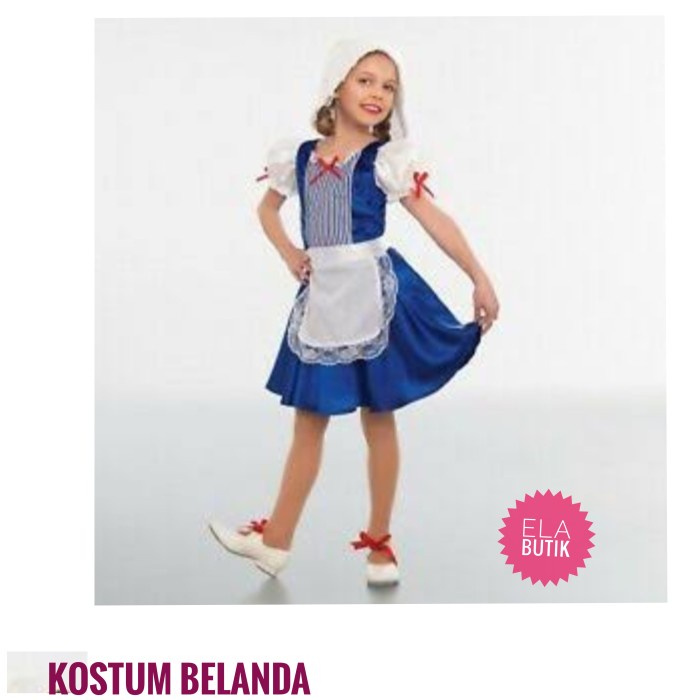 New Kostum Belanda-Kostum Internasional-Anak-Kostum Noni Belanda Best Seller