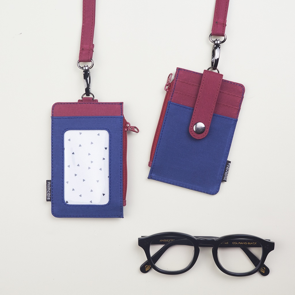 

Lanyard Id Card Name Tag Holder Dompet Kartu Kalung Leher Wanita Pria