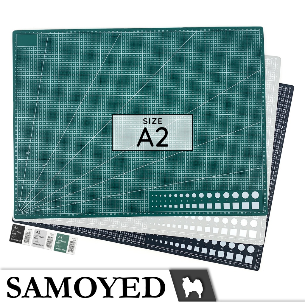 

Alas Potong / Double-Sided Cutting Mat / Pad / Board A2 Samoyed CTMT-Y-A2