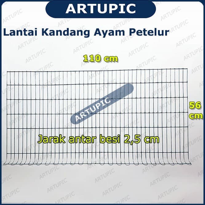 JTTOP" ALAS LANTAI KANDANG BATERAI AYAM PETELUR