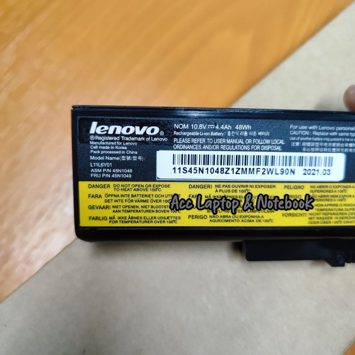 ORIGINAL BATERAI FOR THINKPAD E430 E431 E435 E440 E445 75+ BEST SELLER