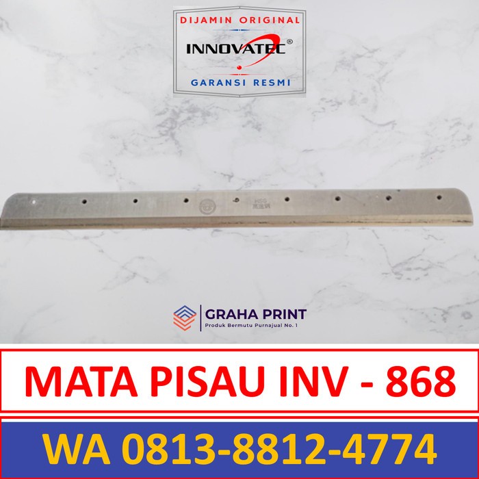 Pisau Pemotong Kertas 868 INNOVATEC Mata Pisau Alat Potong Kertas 868
