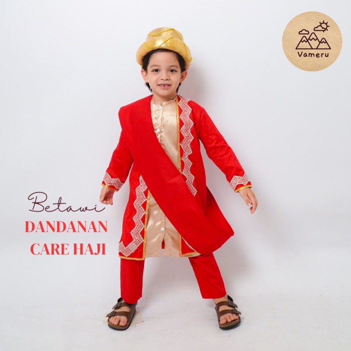 BAJU ADAT BETAWI PENGANTIN ANAK LAKI LAKI