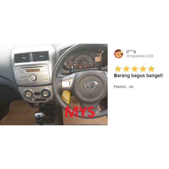 Cover Tape Original Agya dan Ayla FRAME AUDIO PANEL AC AGYA AYLA ASLI