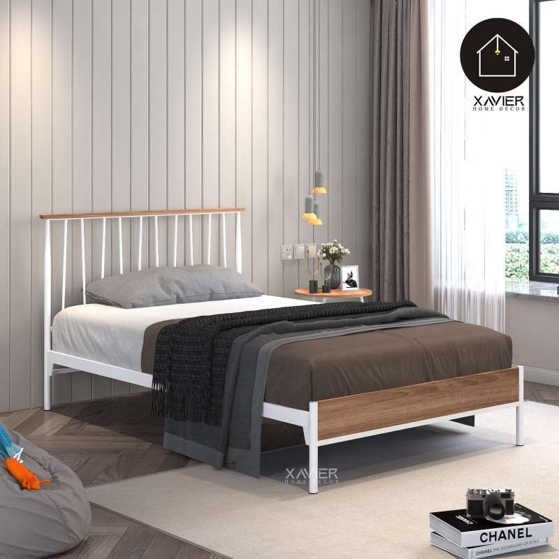 Xavier Home Decor BRANDON - Dipan Tempat Tidur Minimalis / Dipan Ranjang Besi Minimalis *