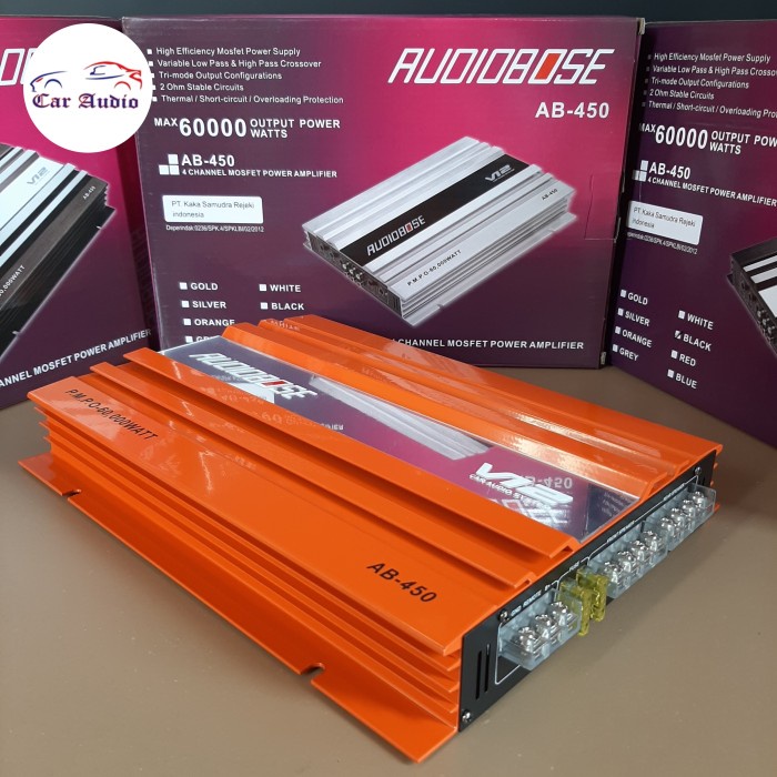 Power Audiobose Ab-450 Setara Power Kicx V12