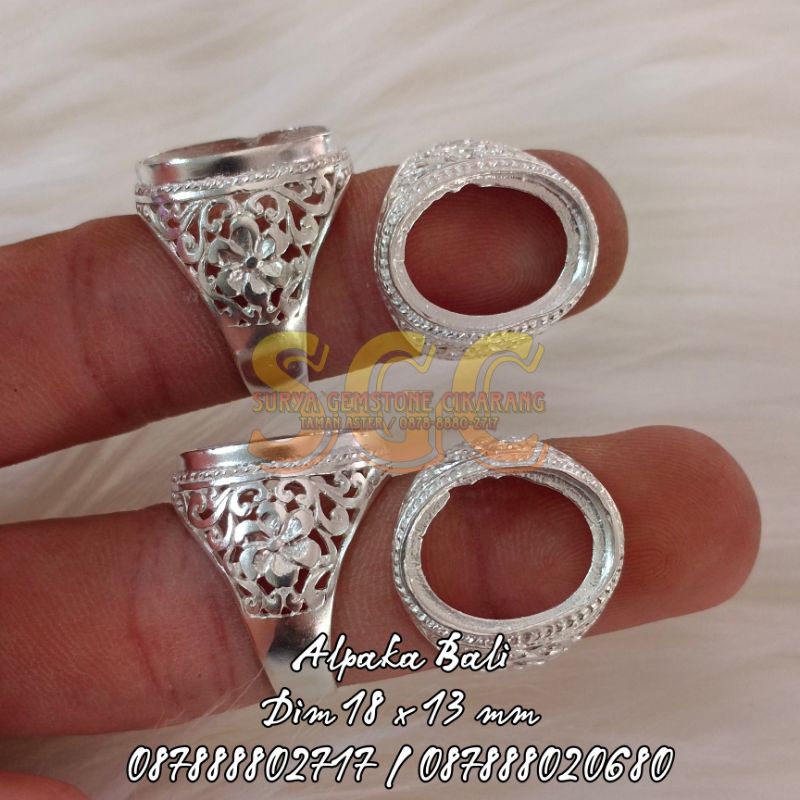 JelitaFash- [COD] Alpaka Rasa Perak Surya Gemstone Cikarang