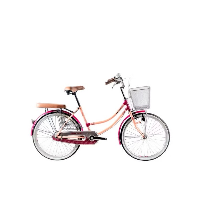 KOMPLIT Sepeda Mini Keranjang / City Bike 24 United Class X