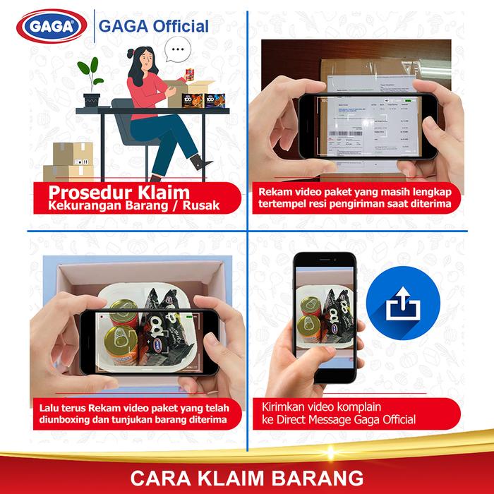 

GAGA 1000 Goreng Spesial 50g (1 dus = 40 pcs)