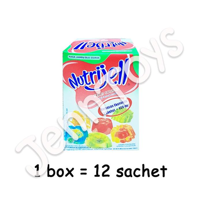 

Nutrijel Bubuk jelly rasa buah Pudding Jelly Powder NUTRIJELL EKONOMIS