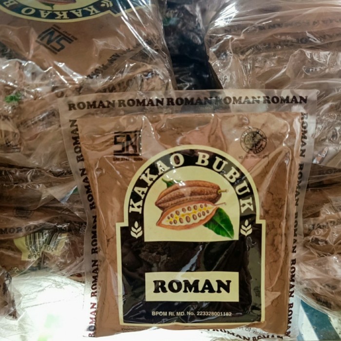 

Coklat / Kakao Bubuk Cocoa Roman 35gr per pak isi 10